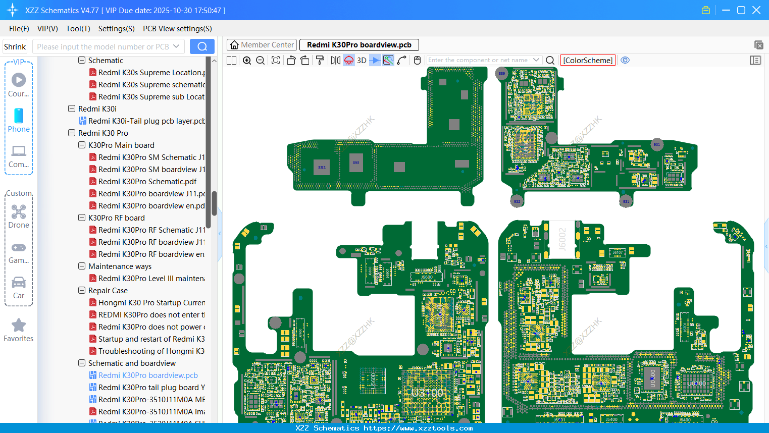 Xiaomi Redmi K30Pro Boardview